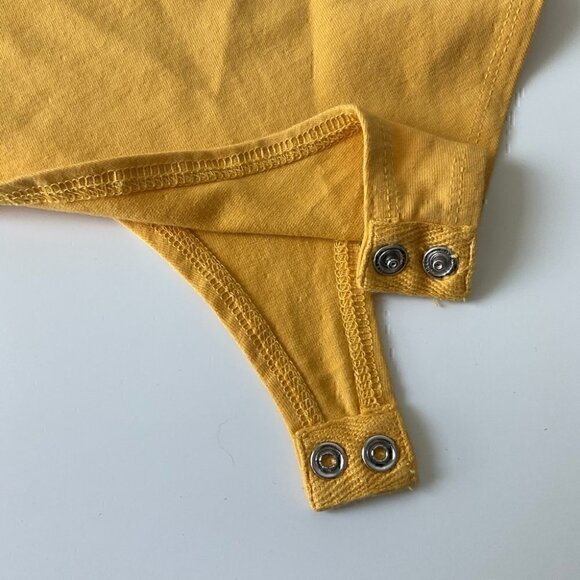 ☀️HOST  PICK ☀️ Forever 21 Yellow Bodysuit Small - Picture 7 of 8